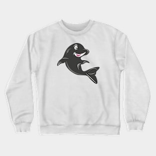 Adorable Kawaii Dolphin Crewneck Sweatshirt